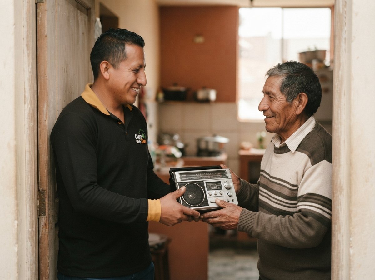 Recojo de electrodomésticos donados