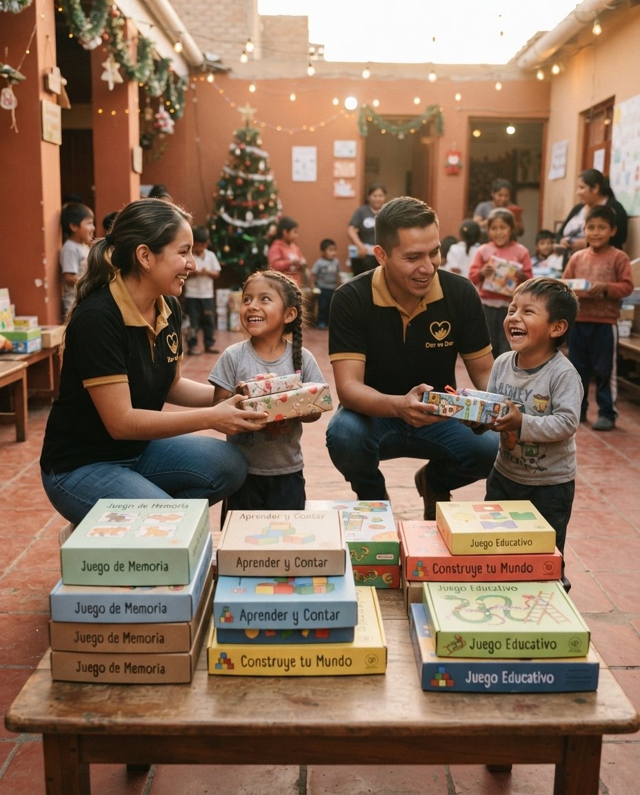 Juegos de mesa donados para la familia